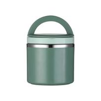630/1000ml Maisto termiškai indelis izoliuotas sriubos puodelis Termoso indelis nerūdijančio plieno priešpiečių dėžutės termosas, skirtas mokyklos vaikams 630ml žalia