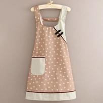 Stain-resistant Chinese Style Apron with Pocket Kitchen Apron Durable Cleaning Apron  Catering Work Style 3