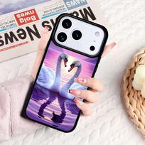 Flamingo Heart Phone Case For IPhone 17 16e 15 14 13 12 11 Pro Max Air Mini Soft Protective Cover iPhone 15