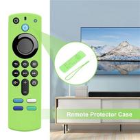 Premium-Silicone Remote Control Cover For Fire TV Stick 4K 3Rd Gen 3Rd Generation Anti-Slip Remote Protector Case žalia