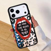 Space Lips Phone Case For Apple iPhone 17 air 16 Pro Max 15 Pro Max 14 13 12 11 Mini Back Cover iPhone 13 mini