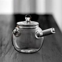 Japanese Style 120ml Side Handle Small Glass Teapot With Filter One Person Drinking Tea Pot Household Kung Fu Tea Set Teaware gryna