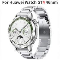 No Gap Official Metal Band For Huawei Watch GT5-4 46mm Stainless Steel Bracelet Wristband For Huawei Watch GT5 46mm Accessories sidabras
