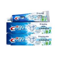 Crest 3D White Arctic Mint Toothpaste Twin Pack
