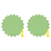 Premium-10Pcs Cutting Mats For -12X12inch Green Standard Grip Cutting Mats For Explore Air 2/ Maker 2/3 Accessories žalia