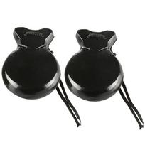 Traditional Flamenco Dance Castanets Hand Clapper Hand Castanets  Music Instrument Black