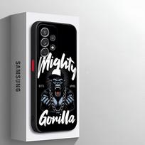 Horror King Kong Gorilla Phone Case Suitable For Samsung S25 24 S23 S22 S21 S20 Plus Ultra Note20 Skin-feel Mobile Phone Case Po Samsung S22 Plus
