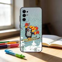 Cartoon Littles Mole  Phone Case For Samsung S25,S24,S21,S22,S23,S30,Ultra,S20,Plus,Fe,Note,10,9,5G Black Cover Samsung S23plus5G