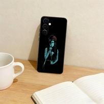 Amy Winehouse Phone Case For Samsung Galaxy A73,A72,A71,A70,A53,A52,A51,Others Soft Black Cover Samsung a32 4g