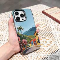 Venezuela esthetic Art Print Phone Case For iPhone 17,16,15,14,13,12,11 Plus,Pro Max,XS,Colored silver phone case iPhone12PRO