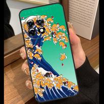 The Great Wave Of Shiba Inu Pug Case For OnePlus 15 13T 12R 13R 10R 10T 8T 13 12 11 10 Nord CE 5 2 3 4 Lite N20 N30 Funda OnePlus 9Pro