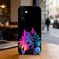 Neon Imp Phone Case For Samsung Galaxy A73,A72,A71,A70,A53,A52,A51,Soft Silicone Black Cover Samsung a42 5g