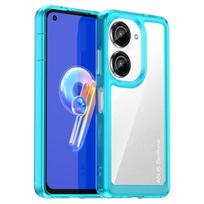 Asus Zenfone 10 dėklas Asus Zenfone 10 dangtelis Coque Funda Kietas permatomas minkštas rėmelis Atsparus smūgiams skaidrus dėklas Asus Zenfone 10 For Asus Zenfone 10