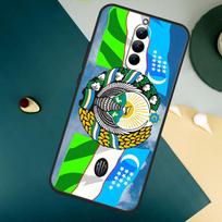 Emblem of Uzbekistan National Flag For ZTE Nubia Red Magic 10S Pro Plus 7 6S 7S 8 9 8S 9S Pro Red Magic 10 Air 11 Pro Plus Case Red Magic 7S Pro