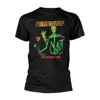 26 Nirvana Reformant Incesticide  Black  Licensed T-Shirt Men's- Unisex T-Shirt S įvairiaspalvis