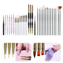 31pcs Liner Brush Nail Painting Brush Set Dotting Brush Dotting Brush Liner Drawing Brush  Home Use