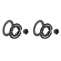 ABBY-2X Grinder Setting Dial For Eureka Mignon Specialita MMG Eureka Mignon Adjustment Ring For Eureka Grinder Accessories NONE juoda
