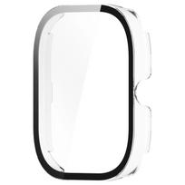 Grūdintas stiklas+PC dėklas Xiaomi Redmi Watch 5 Active/Lite dangteliui Kietas ekrano apsauginis laikrodžio BUMPER dėklas Redmi Watch 5  Redmi Watch 5 Lite