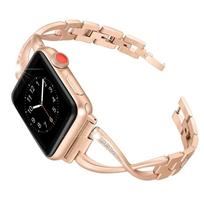 Bling Case+strap for Apple Watch band 40mm 44mm 41mm 45mm 38mm 42mm 40 mm Diamond Metal bracelet iWatch series 9 8 3 6 se 7 band 42mm-Series 3 21