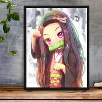 5D „pasidaryk pats“ deimantinis piešimas Mieli anime veikėjai, tapyba kryžminio dygsnio rinkinys, mozaikos deimantų siuvinėjimo rožė, pilnas apvalus/kvadratinis gręžtuvas, namų dekoravimas Round 30x40cm