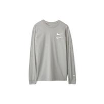 Nike Sportswear Swoosh Long Sleeve T-Shirt US Edition Men Tops Gray CK2259-073 S
