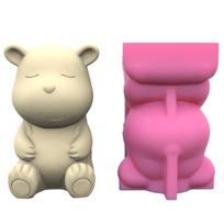 Silicone Mold Bear Backpack Pen Holder Mould Epoxy Resin Moulds Pen Container Making Molds for  Enthusiasts