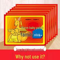 Self-Heating Body and Foot Warmer Patches for Women - Hot Compress for Waist and Abdomen standartinė spalva