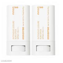INNISFREE Intensyvus laisvalaikio apsauginis pieštukas nuo saulės SPF50+ PA++++ 18g * 2 vnt. (+Nemokama dovana)