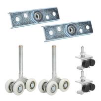 2Set Glass Door Rollers Runners Shower Door Suspension Wheel Accessory Diameter 25mm