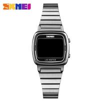 Moment beauty SKMEI South East Asia hot sale exquisite fashion simple green luminous women ins wind led electronic watch