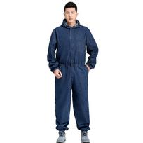 QHLT-07 Storas džinsinis darbo kombinezonas 4XL