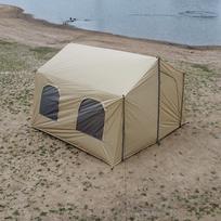 Ridge Tent: Spacious 1-Bedroom, 1-Living Room, 300x300x210, With Four-Sided Ventilation, Sun, and Rainstorm Protection 3-4 people