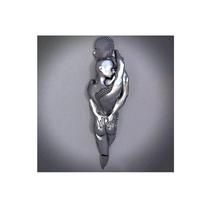 Pagrindinis 3D abstraktus metalinis vyras dekoratyvinis tapymas namų fonas sienų dekoravimas tapyba kabanti tapyba drobė 40cm*40cm