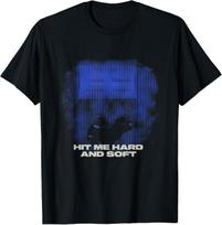 Official Billie Eilish HIT ME HARD AND SOFT Blue Photo T-Shirt Mens Womens Tees Top S