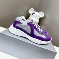 P Home Men's Leather Casual Shoes America's Cup Sneaker Platform 38