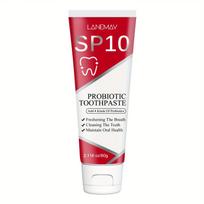 Probiotic Toothpaste for Teeth and Gum Health - Cleaning The Teeth and Freshening The Breath,Promotes a Healthy Oral - Gentle & Safe for Daily Use 60g red