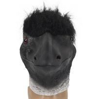 Helovino stručio kaukė Gyvūno kaukė kostiumų vakarėliams ir maskaradams Stručio galvos apdangalas Ostrich mask