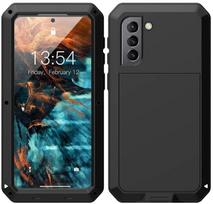 Case for Samsung S26 S25 Edge S24 S23 S22 Plus S21 S20 Ultra Full Protect Cover Heavy Duty Shockproof Armor Aluminum Metal Case aluminum&Galaxy S24 Ultra juoda
