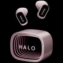 EDIFIER Halo Buds Semi-in-ear Bluetooth Earbuds vyšninės rožinės spalvos