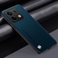 Prabangus PU odos dėklas Xiaomi Poco M6 Pro 4G, galinis dangtelis, matinis silikoninis, atsparus smūgiams, pilnos apsaugos telefono dėklas PocoM6 Pro For Poco M6 Pro 4G žalia