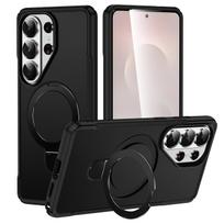 Fall Protective Magnetic Ring Case for Samsung Galaxy S26 Ultra S25 Plus S24 S 26 A17 5G A16 A56 A36 A26 A55 A35 Kickstand Cover Galaxy S26 juoda