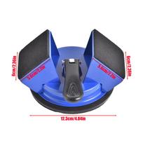 Suction Cup Flooring Tool Heavy Duty 45degree Striking Filler Tile Leveling Suction Lifter For Alignment Fixing Countertop Floor mėlyna