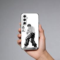 Comic H-Hanma Baki Phone Case For Samsung Galaxy A73,A72,A71,A70,A52,A51 Others Soft Black Cover Samsung a13 5g