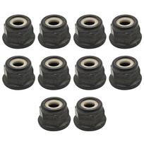 10pcs 10mm x 1.0 LH Thread Blade Collar Nut For Stihl FS86 FS87 FS87R FS88 FS90 FS120 FS200 FS250 Trimmer Brush Cutter Part China Mainland