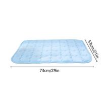 Cooling Pad for Dog Non Slip Breathable Pet Supplies Cooling Pet Bed Sleep Mat for Small Medium Large Cat Summer Home Balcony