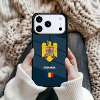 Romania Flag style Magnetic Phone Case For iPhone 17 16 15 12 13 Pro Max 14 Plus 11 Hard Cover With MagSafe iPhone 14 Pro