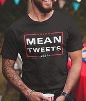 Mean Tweets Donald Trump President 2024 Political Funny Trump 2024 shirt XL