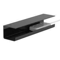 Under Desk Cable Management Tray Metal Under Desk Power Strip Organizer Desk Wire Management Cord Organizer for Home Office Desk
