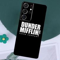 Dunder Mifflin The Office Cover For Samsung Galaxy S24 Ultra S21 S22 S23 Plus S20 FE S8 S9 S10 Note 10 20 Ultra Case Note 20 Ultra