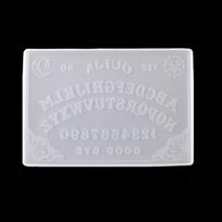 Jewelry Making Epoxy Gothic Silicone DIY Clay Tools Planchette Mould Ouija Board Resin Casting Mold Ouija Board